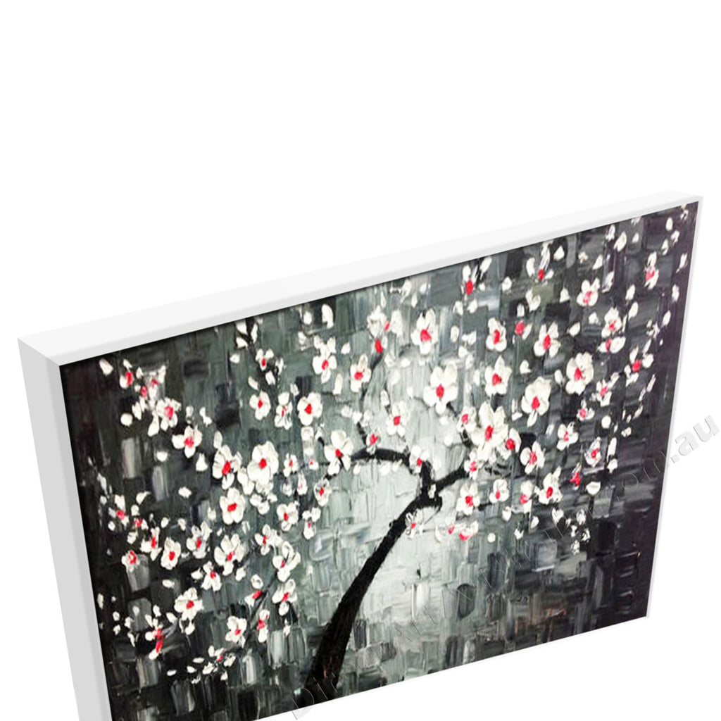 White Floating Frame