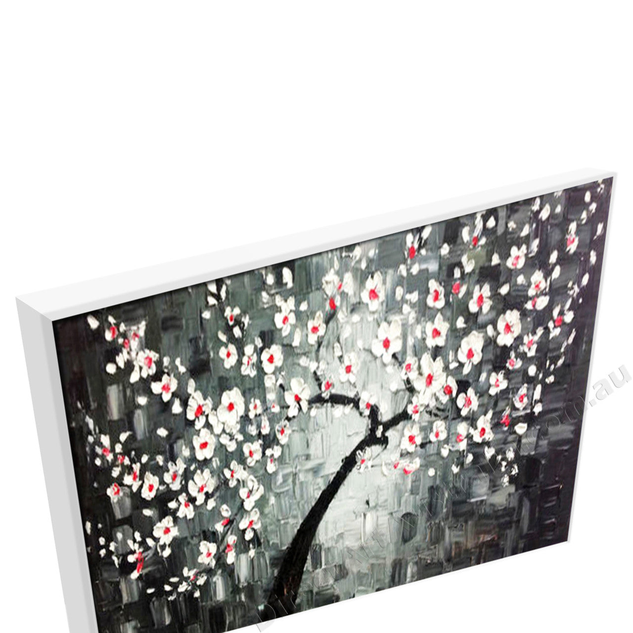White Floating Frame