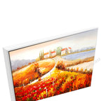White Floating Frame