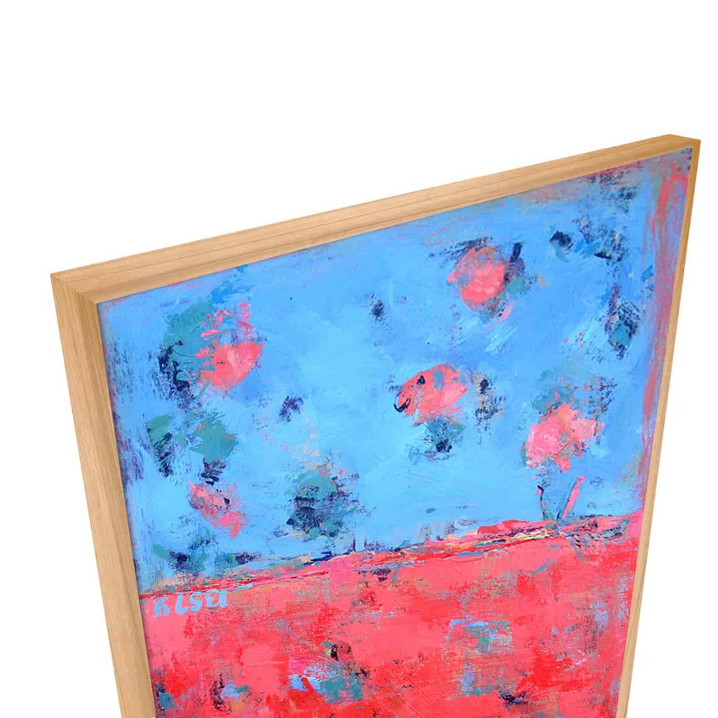 Brooke Howie | Red Blue Abstract