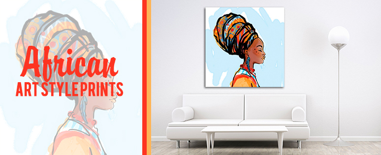 African Wall Art Canvas For Home Essentials