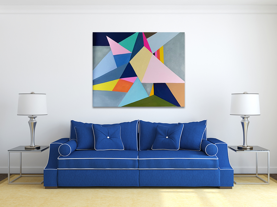 Shop for Colourful Abstract Wall Art Online Newcastle