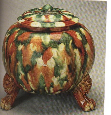 jar made of porcelain
