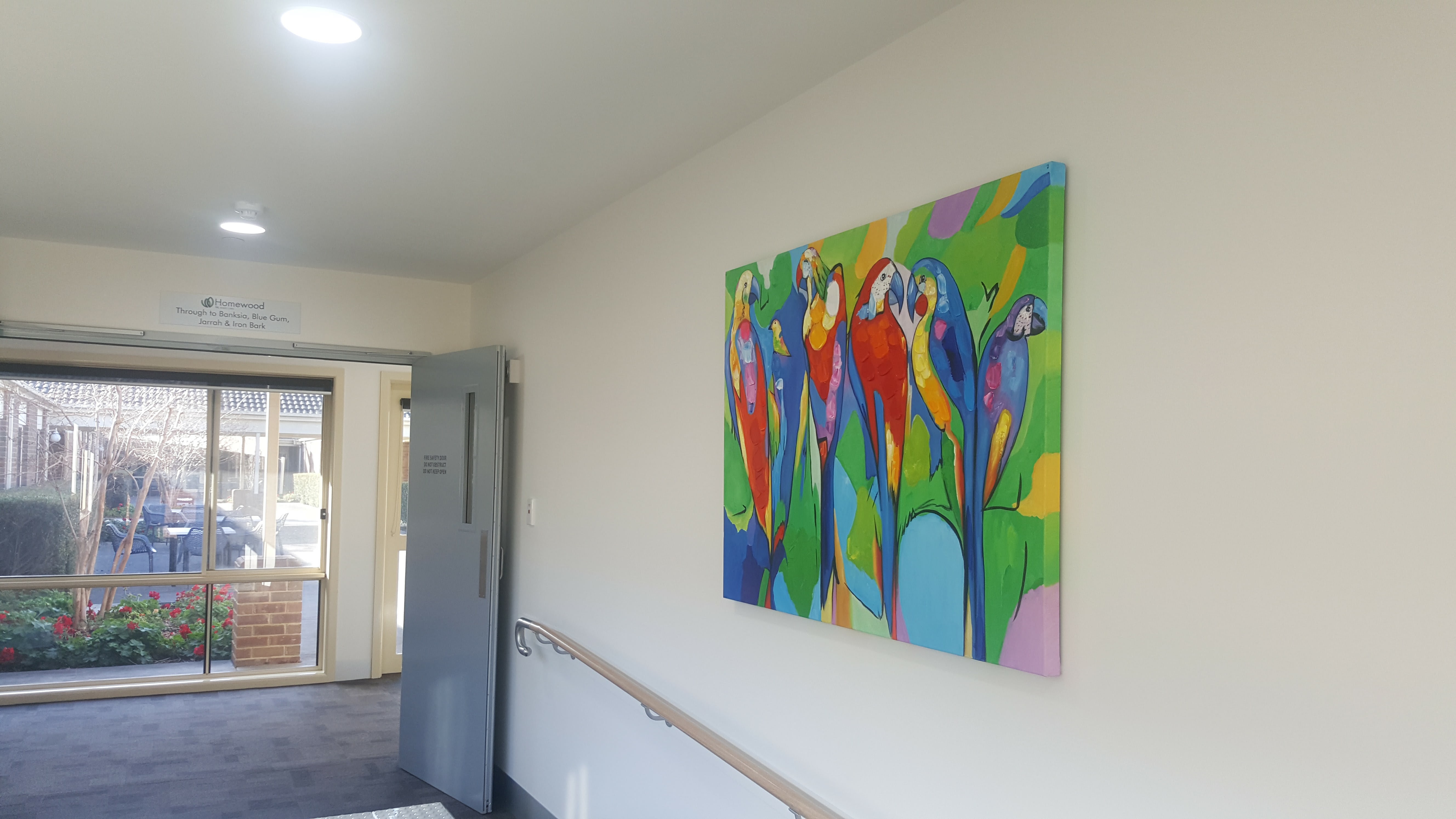 Canvas Wall Art for Retirement Home Nursing Village
